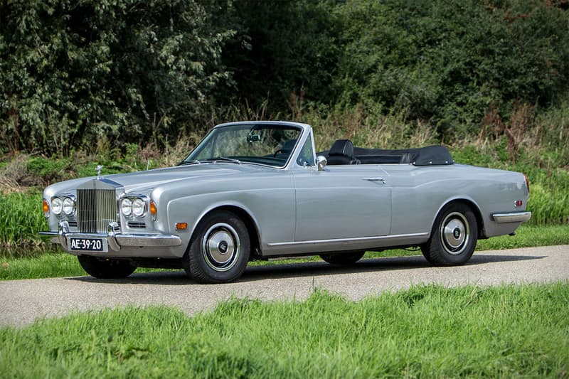 Muhammad Ali Rolls-Royce Convertible silver shadow Auction 1970 car automobile price bid bonhams