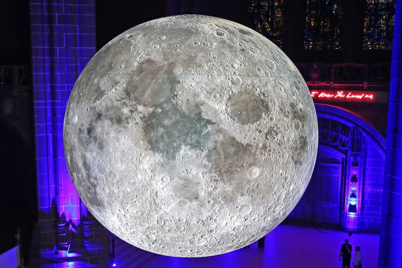 Luke Jerram museum of the moon world tour replica 2018 september