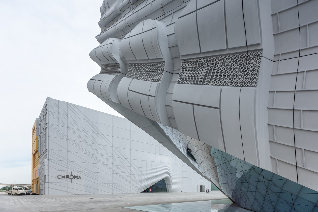 MVRDV The Imprint Seoul Building Architecture south korea night club incheon airport paradise city complex entertainment hotel