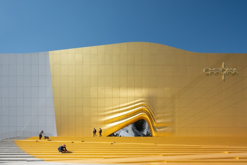 MVRDV The Imprint Seoul Building Architecture south korea night club incheon airport paradise city complex entertainment hotel