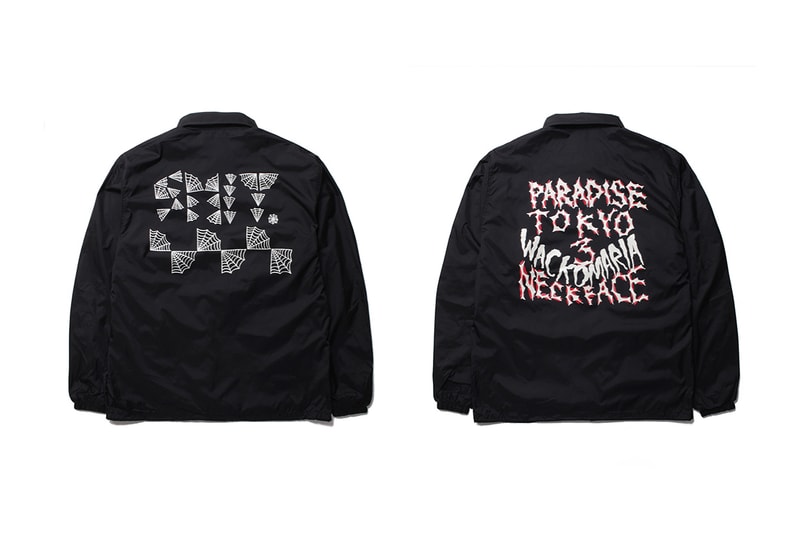Neckface WACKO MARIA Paradise Tokyo 3 Year Anniversary Capsule short long t shirt hoodies