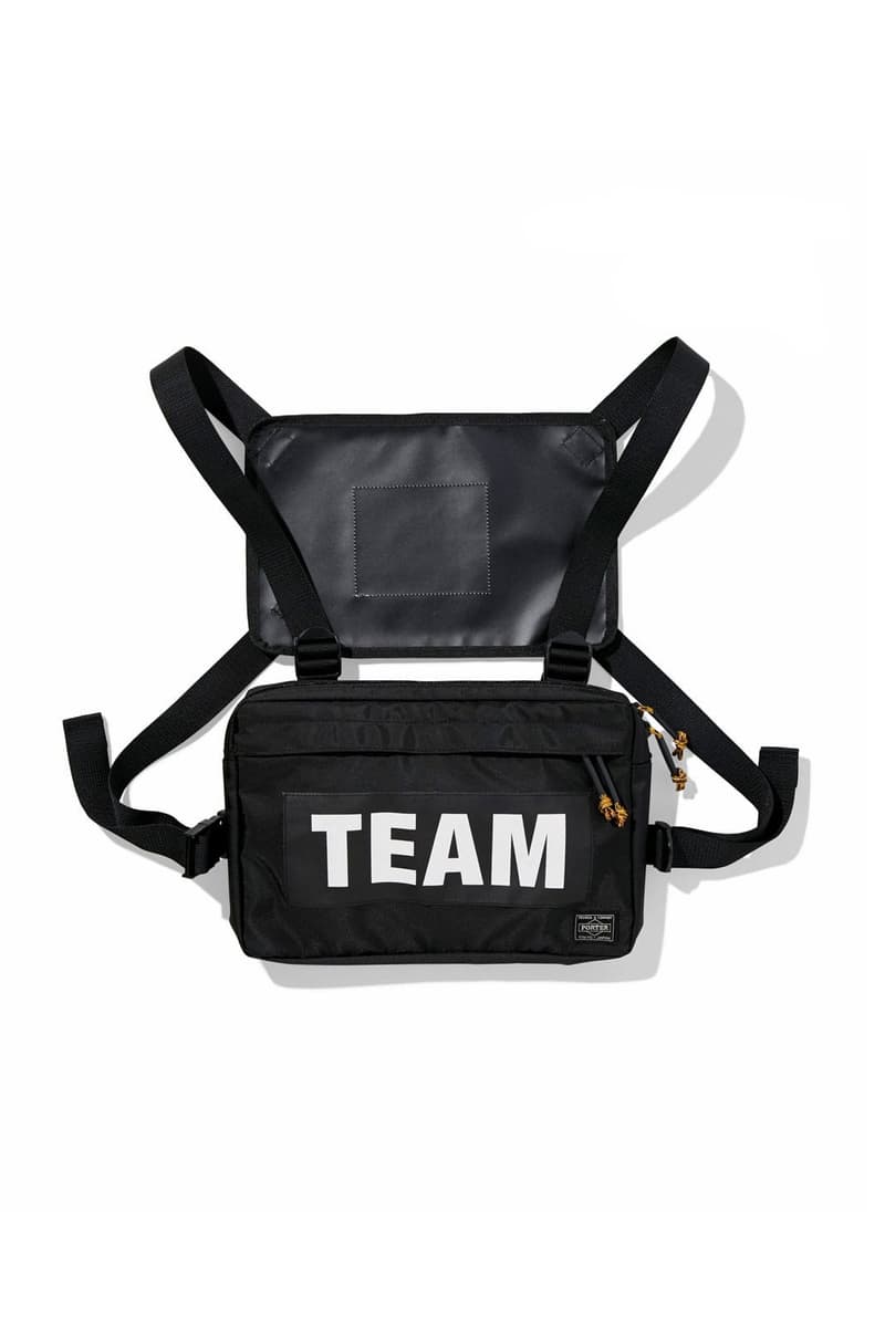 Porter NEIGHBORHOOD Fall Winter 2018 Capsule Release Capsule accessories backpacks messenger bag Tanker Original rig orange black