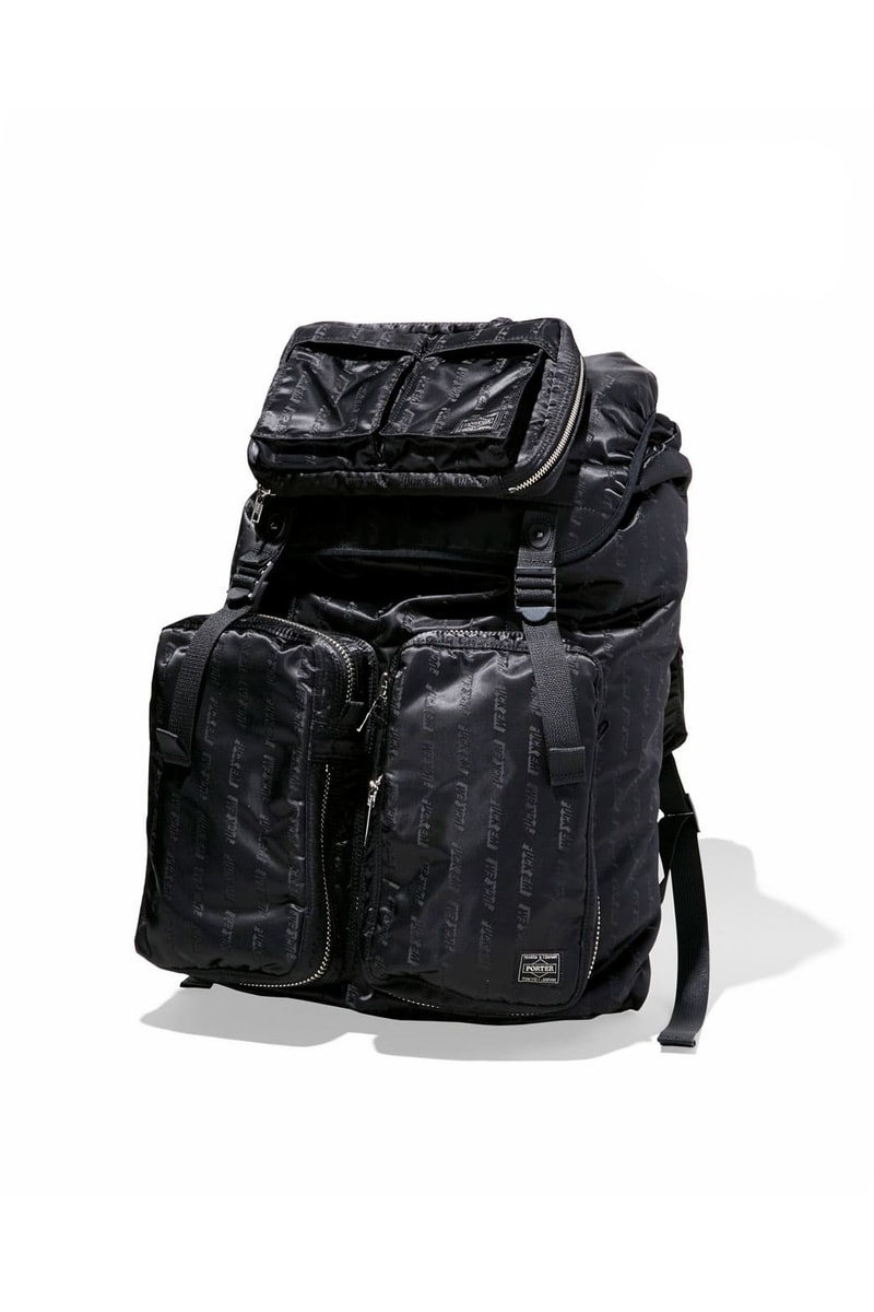 Porter NEIGHBORHOOD Fall Winter 2018 Capsule Release Capsule accessories backpacks messenger bag Tanker Original rig orange black