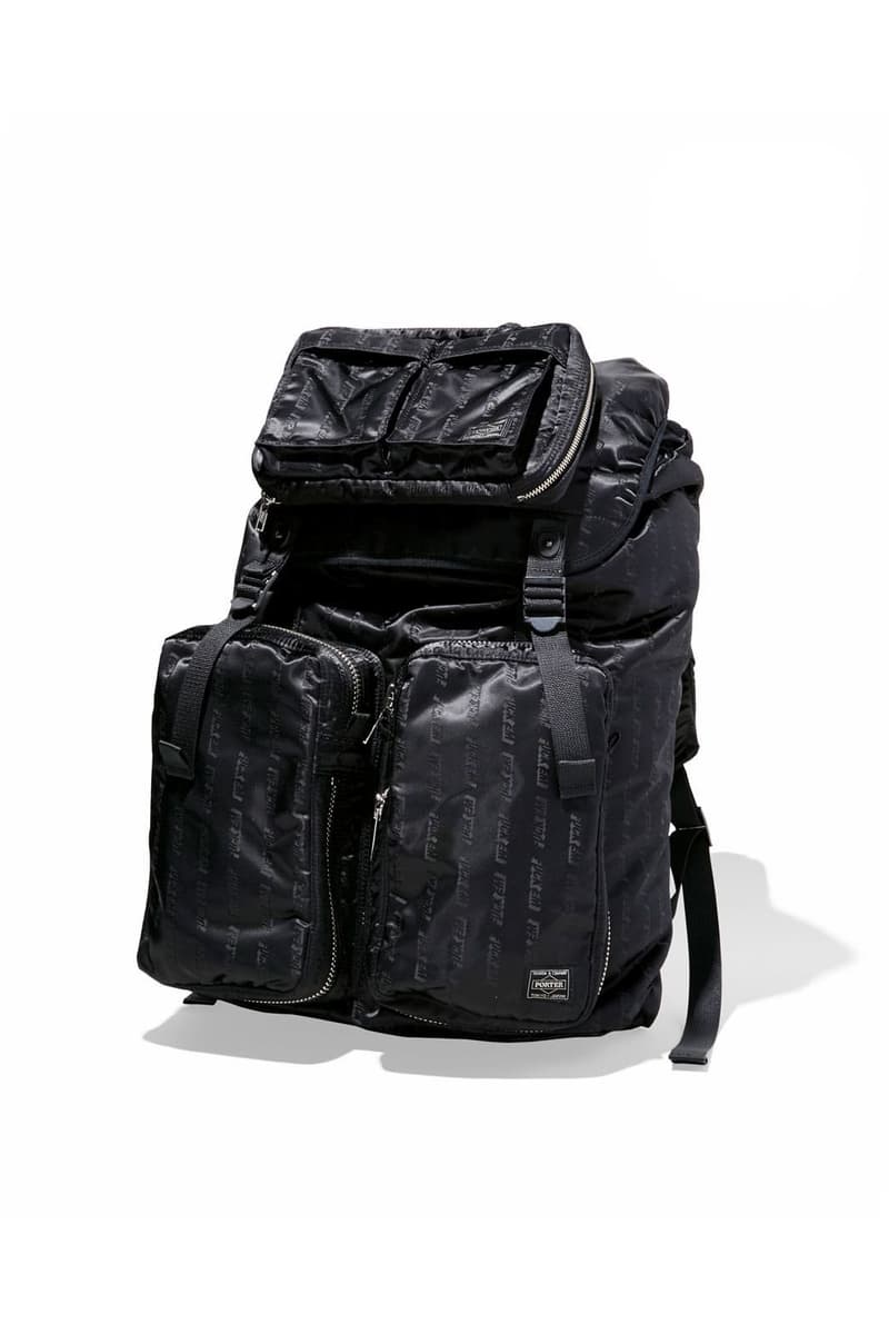 Porter NEIGHBORHOOD Fall Winter 2018 Capsule Release Capsule accessories backpacks messenger bag Tanker Original rig orange black