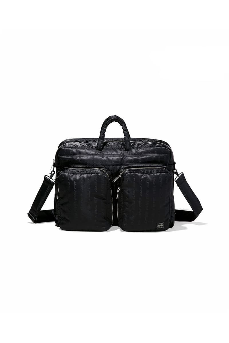 Porter NEIGHBORHOOD Fall Winter 2018 Capsule Release Capsule accessories backpacks messenger bag Tanker Original rig orange black