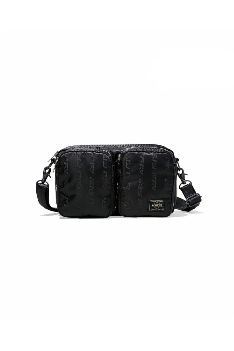 Porter NEIGHBORHOOD Fall Winter 2018 Capsule Release Capsule accessories backpacks messenger bag Tanker Original rig orange black