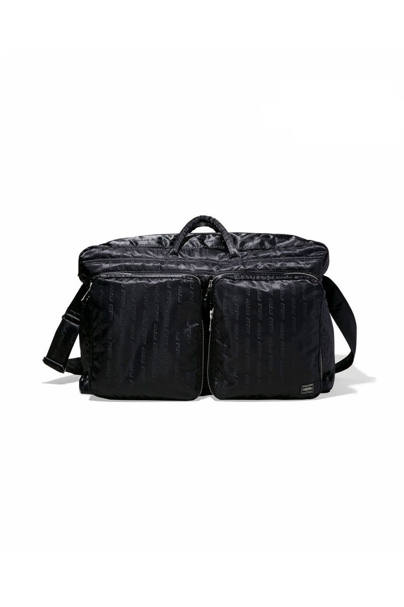 Porter NEIGHBORHOOD Fall Winter 2018 Capsule Release Capsule accessories backpacks messenger bag Tanker Original rig orange black