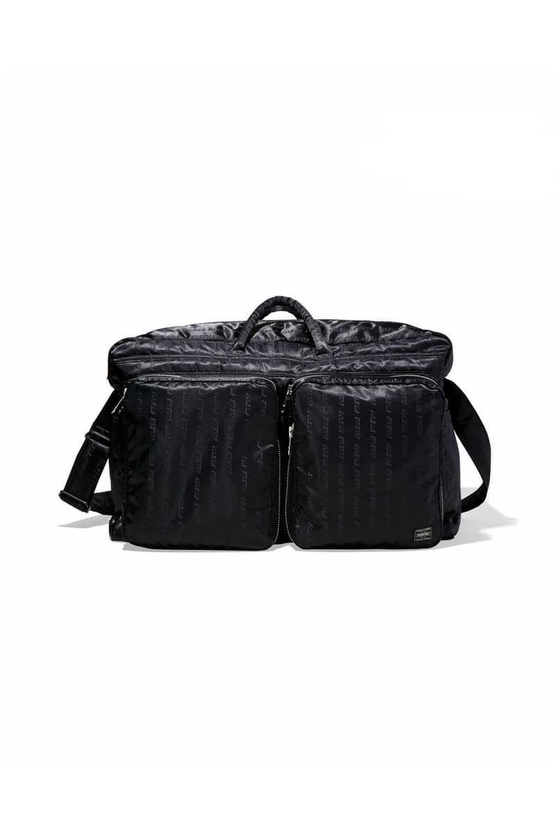 Porter NEIGHBORHOOD Fall Winter 2018 Capsule Release Capsule accessories backpacks messenger bag Tanker Original rig orange black