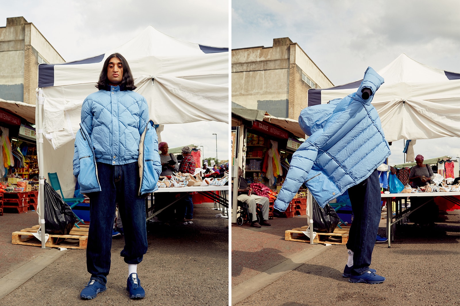 Nigel Cabourn x Peak Performance Collection fw 18 fall winter AW18 Lookbook London Market Parka Frost Down Smock Outerwear Jacket Coat