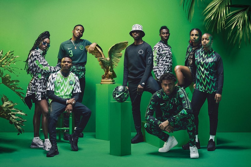 Nigeria 2018 FIFA World Cup Kit Beazley Design Award Football Soccer Sports Kits Green Buy Available