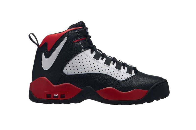 Nike Air Darwin Dennis Rodman Re Release Retro Black White Red basketball