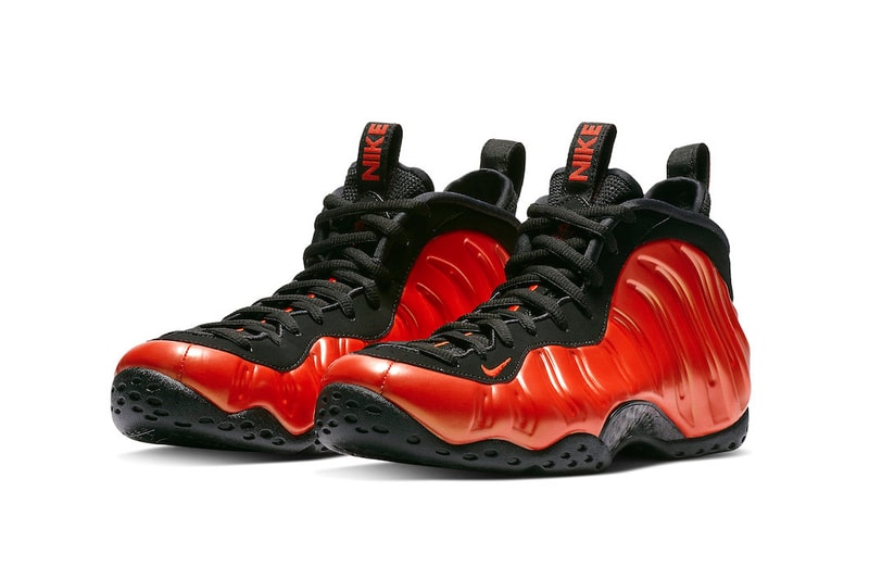 nike air foamposite one habanero red footwear 2018 october footwear nike basketball nike sportswear