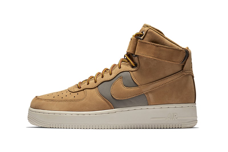 Nike Air Force 1 High Wheat fall 2018 release sneakers winter