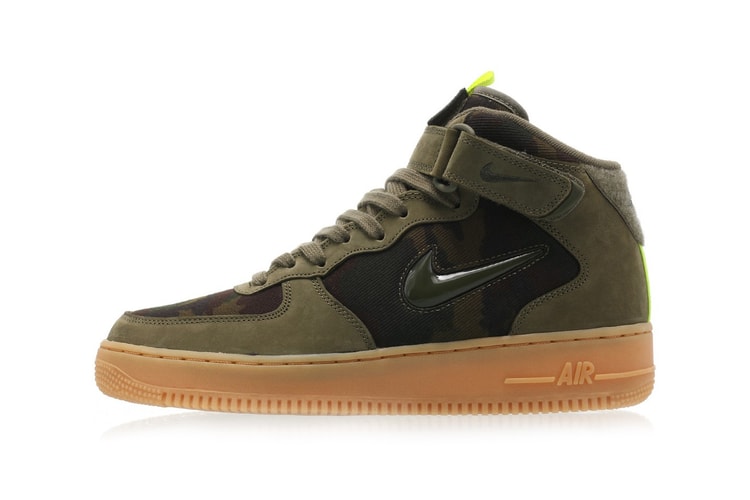 Nike's Latest Air Force 1 Jewel Wears the French Flag & Camouflage