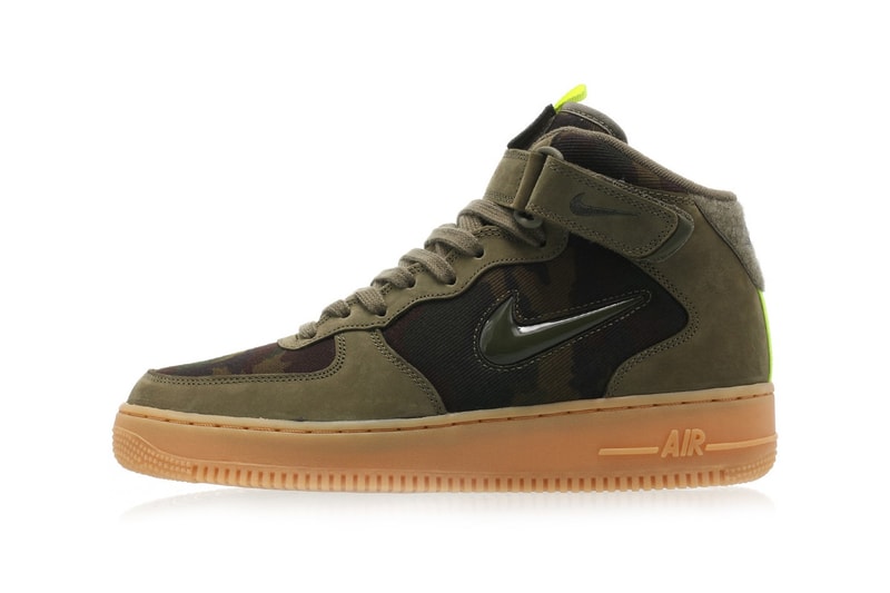 Nike Air Force 1 Jewel French Flag Release Date velcro camo red white blue swoosh buy release date drop red info green mid