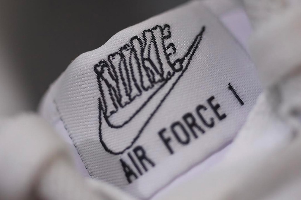 Nike Air Force 1 QS "Skeleton" Release Info date colorway sneaker halloween october 2018 print white purchase