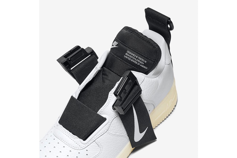 Nike Air Force 1 High Utility 2.0 Summit White Sneakers - Farfetch