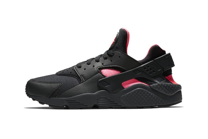 Nike Air Huarache "Black/Sun Red" "Blink" Release Date black red price sneaker colorway