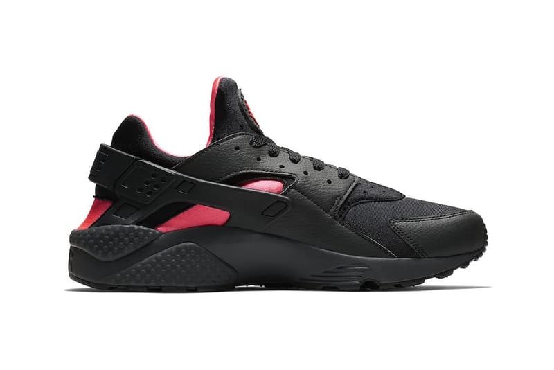 Nike Air Huarache "Black/Sun Red" "Blink" Release Date black red price sneaker colorway