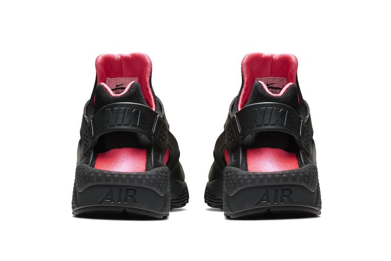 Nike Air Huarache "Black/Sun Red" "Blink" Release Date black red price sneaker colorway