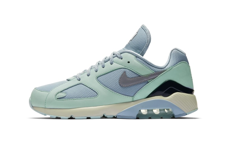 An Official Look at Nike's Air Max 180 "Ocean Bliss/Metallic Silver"