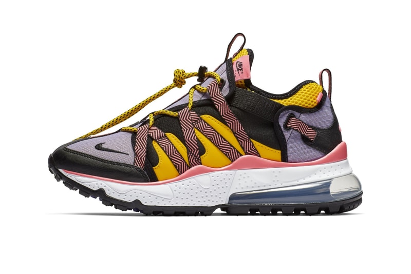 Nike Air Max 270 Bowfin New Purple Colorway sneaker release date info price purchase violet yellow pink