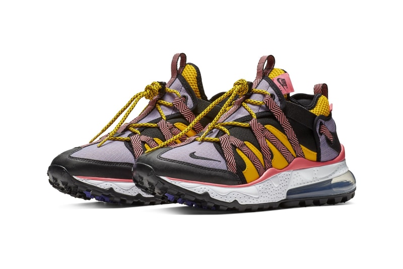 Nike Air Max 270 Bowfin New Purple Colorway sneaker release date info price purchase violet yellow pink