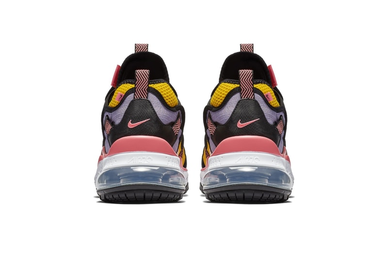 Nike Air Max 270 Bowfin New Purple Colorway sneaker release date info price purchase violet yellow pink