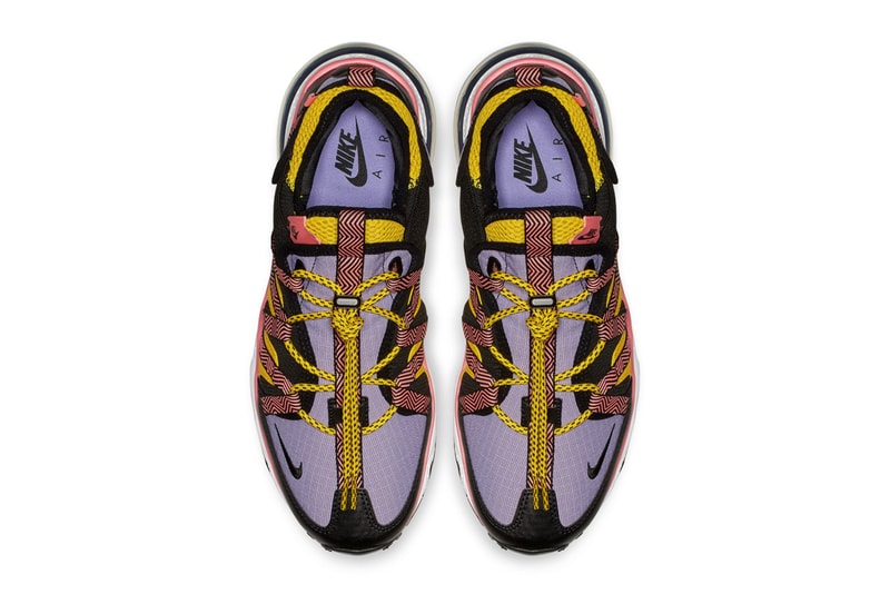 Nike Air Max 270 Bowfin New Purple Colorway sneaker release date info price purchase violet yellow pink
