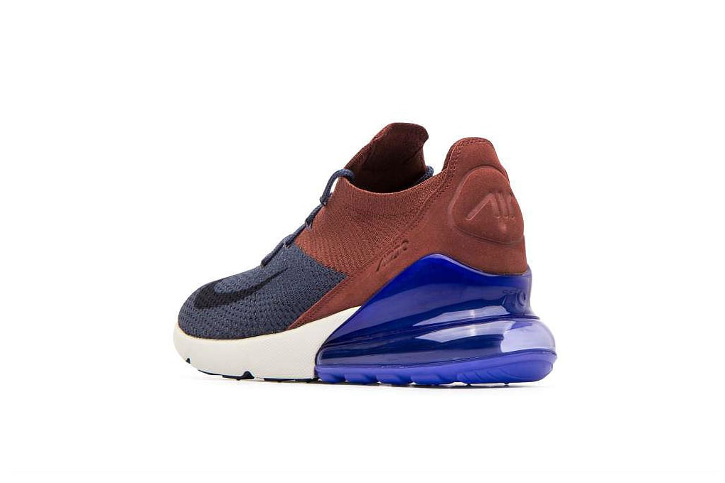 Nike Air Max 270 Flyknit Thunder Blue Release Air Max 180 Air Max 93 AM93 Sneakers Shoes Kicks Footwear style dress streetwear trainers