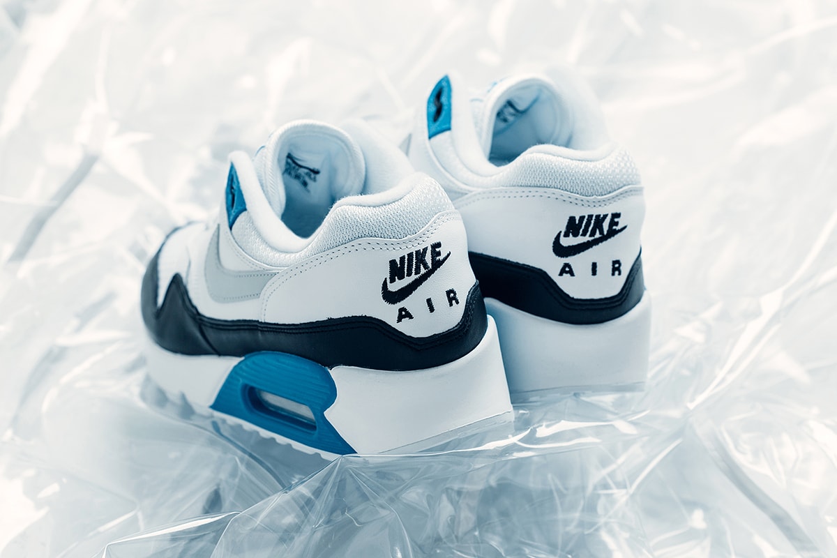 Nike Air Max 90/1 Laser Blue release info sneakers Natural Grey black white air max 1 air max 90