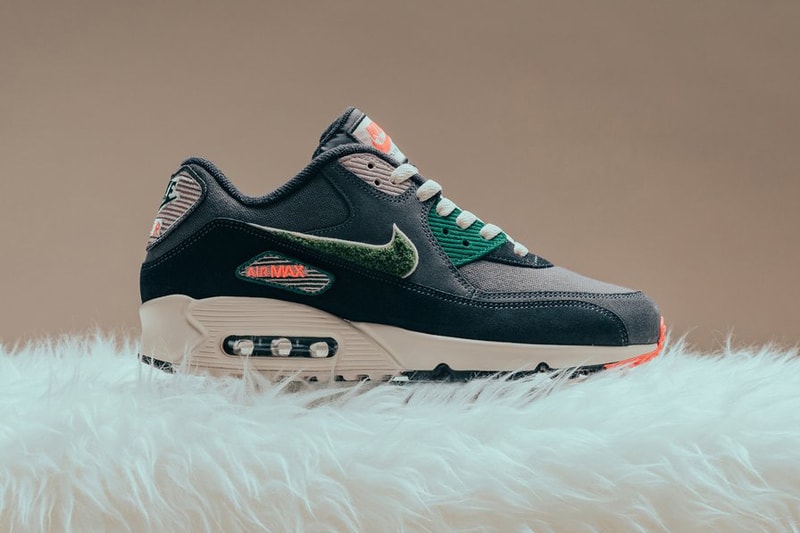 nike air max 95 nike air max 90 premium oil grey rainforest 2018 september footwear nike sportswear