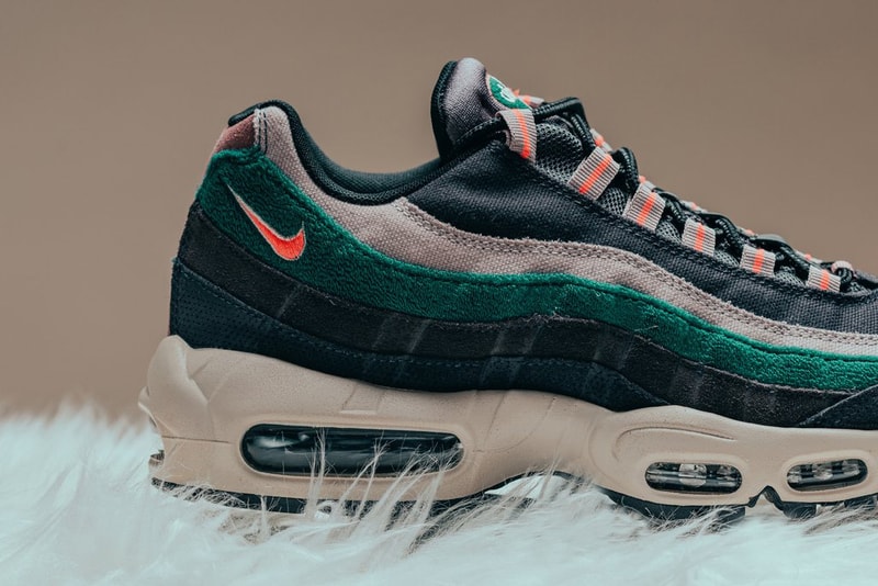 nike air max 95 nike air max 90 premium oil grey rainforest 2018 september footwear nike sportswear