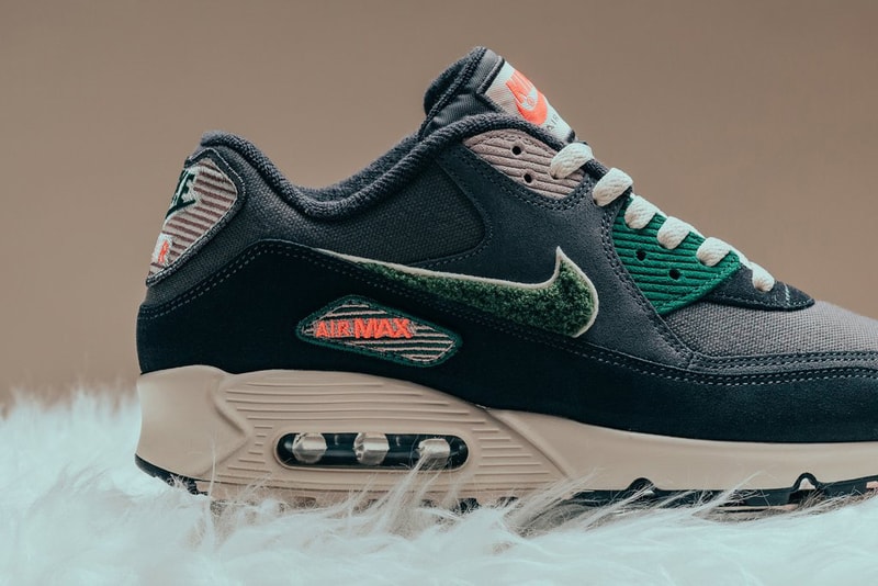 nike air max 95 nike air max 90 premium oil grey rainforest 2018 september footwear nike sportswear