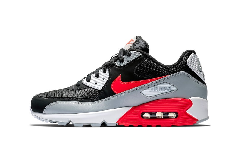 Nike Air Max 90 "Infrared" Remix Release Date price sneaker white grey black