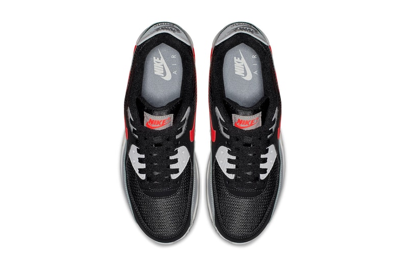 Nike Air Max 90 "Infrared" Remix Release Date price sneaker white grey black