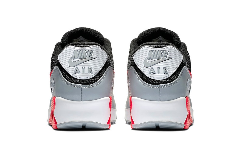 Nike Air Max 90 "Infrared" Remix Release Date price sneaker white grey black