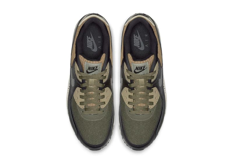 Nike Air Max 90 Premium "Olive/Black" Release Info sneaker colorway date price purchase 