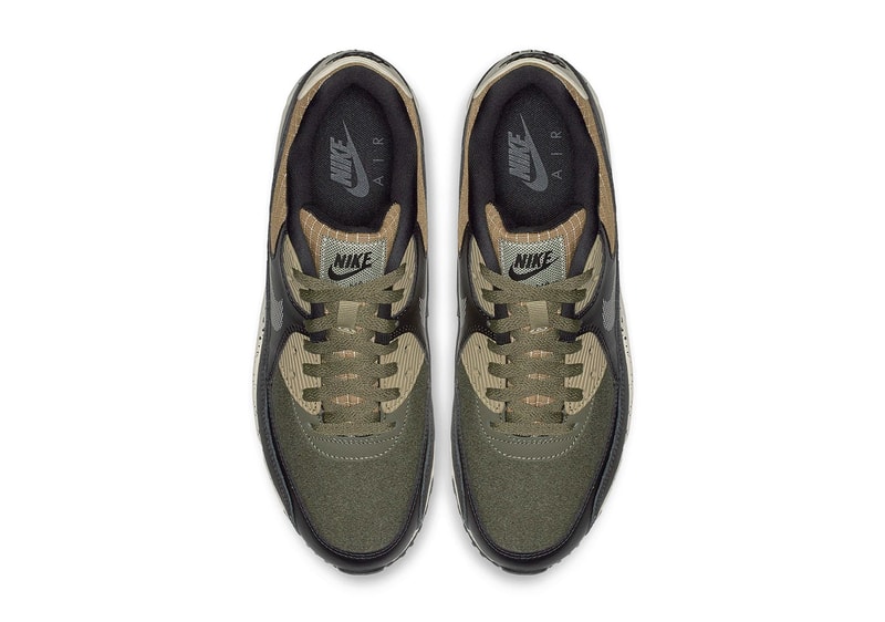 Nike Air Max 90 Premium "Olive/Black" Release Info sneaker colorway date price purchase 