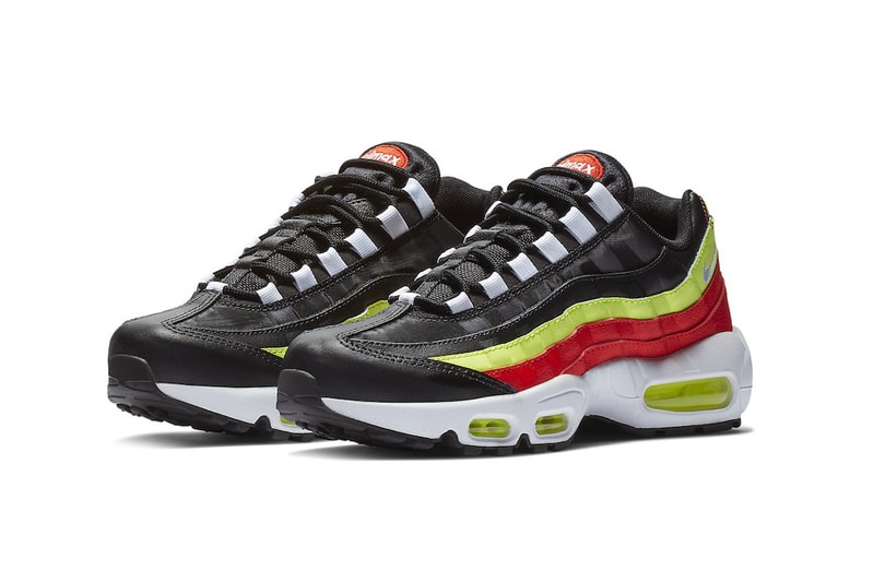 Nike Air Max 95 Black Red Neon Green fall 2018 release sneakers