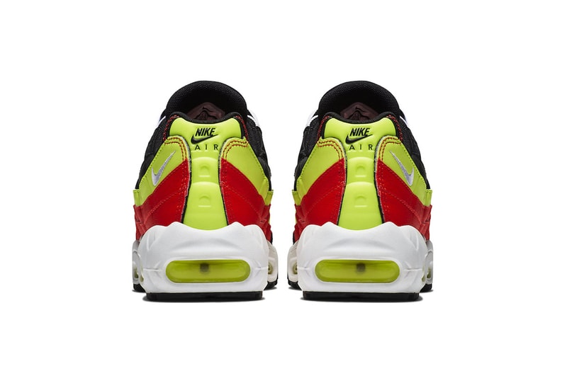 Nike Air Max 95 Black Red Neon Green fall 2018 release sneakers