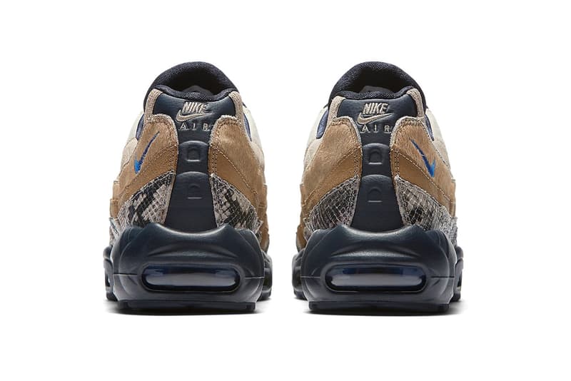 nike air max snakeskin release date price sneaker september 2018 brown black suede ponyhair