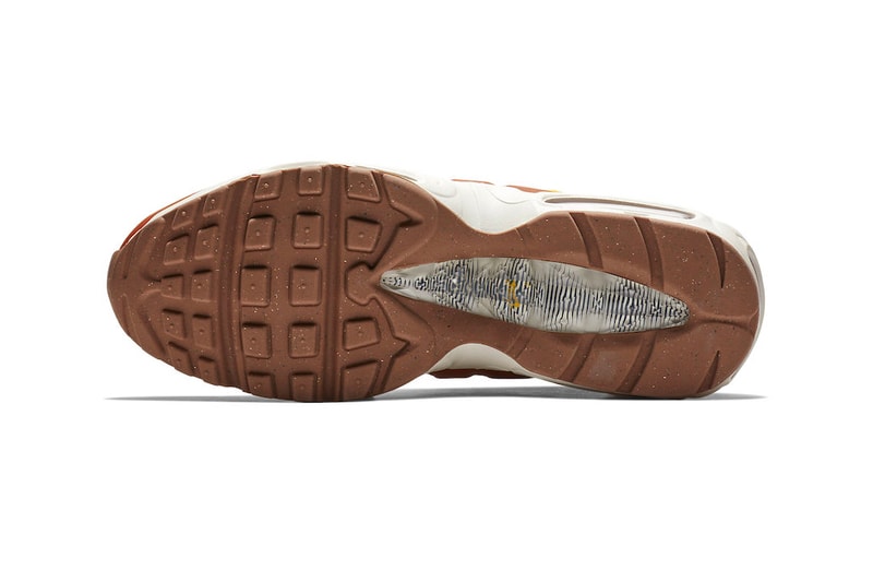 Nike Air Max 95 Sneakerboot Dark Russet Thunder Blue light bone yellow release info