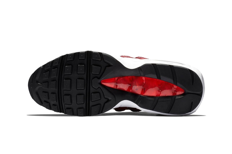 Nike Air Max 95 Team Red Release info drop date price purchase fall maroon Crimson sneaker footwear