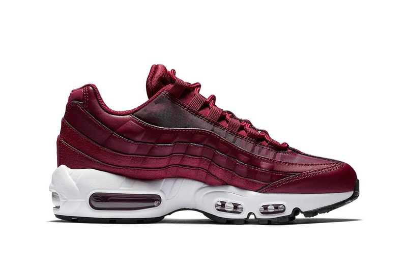 Nike Air Max 95 Team Red Release info drop date price purchase fall maroon Crimson sneaker footwear