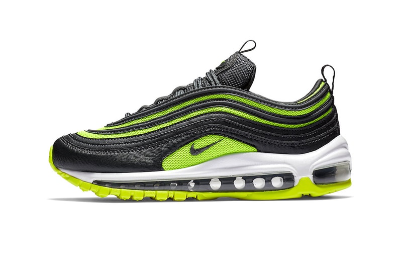 Nike Air Max 97 Black Neon Green fall 2018 release sneakers