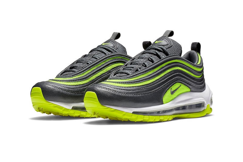 Nike Air Max 97 Black Neon Green fall 2018 release sneakers