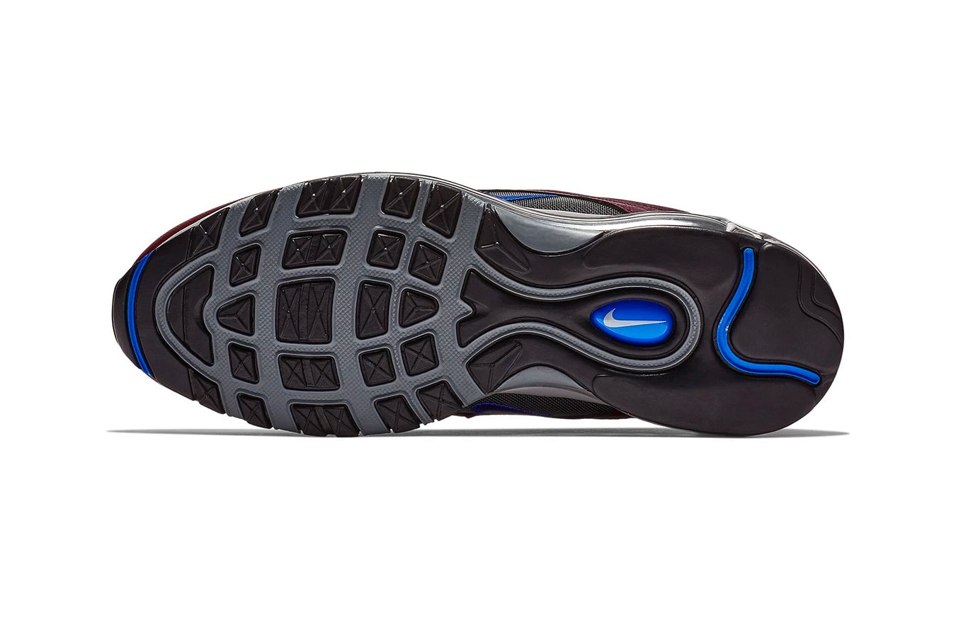 Nike Air Max 97 "Maroon/Blue" Release sneaker colorway date purchase online price