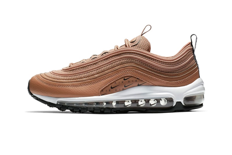 Nike Air Max 97 tan leather september 2018 release info sneakers mini branding