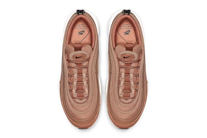 Nike Air Max 97 tan leather september 2018 release info sneakers mini branding